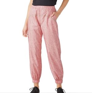Sandy Liang Wave Pink Sweatpants, Us 4